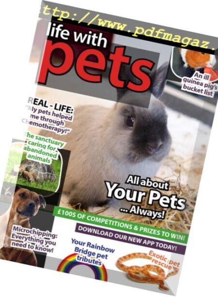 Life With Pets – Issue 11 – April-June 2016 Cover