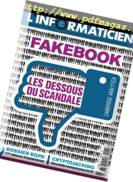 L’Informaticien – 11 mai 2018 Cover