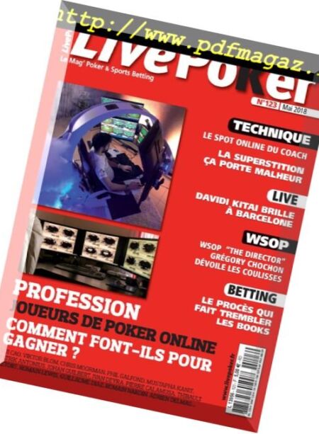 Live Poker – 07 mai 2018 Cover