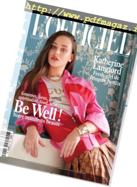 L’Officiel Paris – juin 2018 Cover