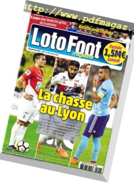 Loto Foot – 9 mai 2018 Cover
