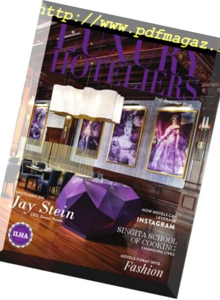 Luxury Hoteliers – N 2, 2018 Cover