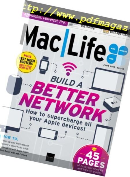 MacLife UK – June 2018 Cover