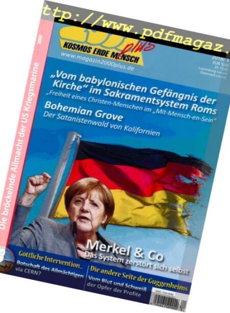 Magazin 2000plus – Januar-Februar 2018 Cover