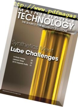 Maintenance Technology – December 2015