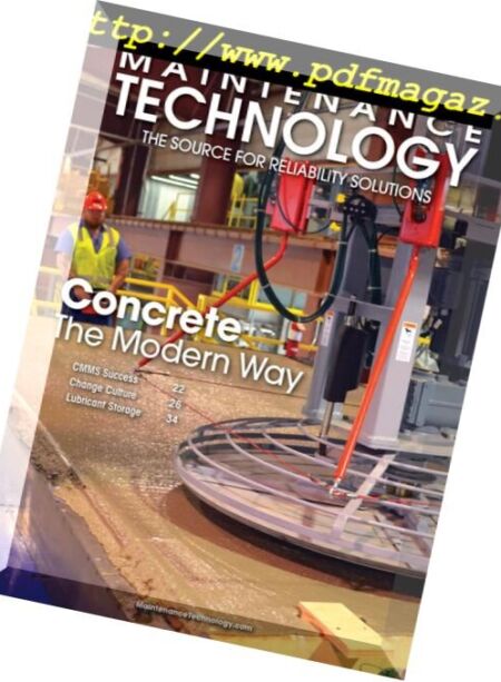 Maintenance Technology – September 2015 Cover