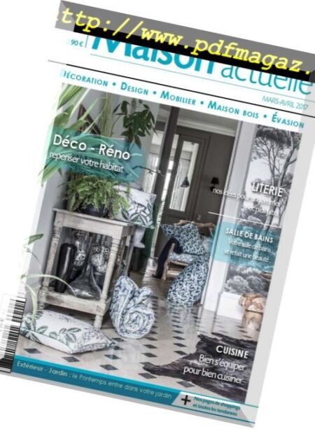 Maison Actuelle – avril 2017 Cover