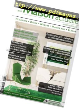 Maison Actuelle – janvier 2017