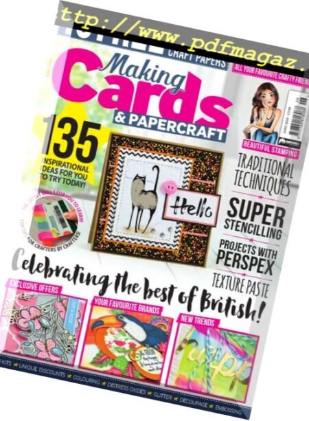 Making Cards – June 2018 Cover