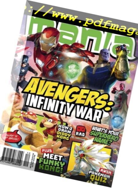 Mania – May 2018 Cover