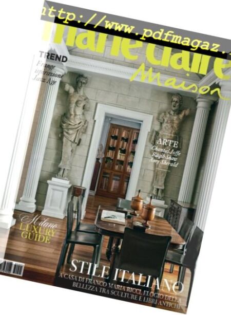 Marie Claire Maison Italia – maggio 2018 Cover