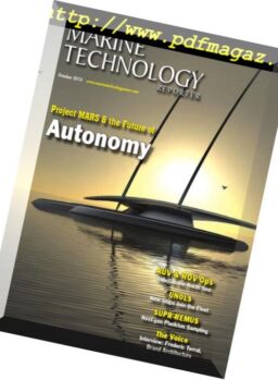 Marine Technology Reporter – October 2015