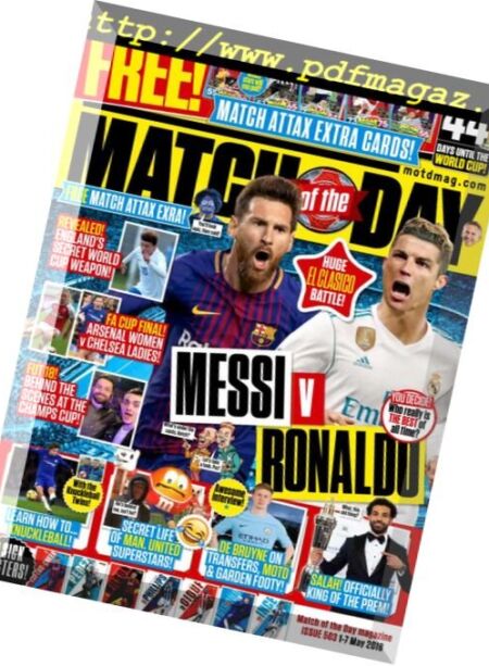 Match of the Day – 1 May 2018 Cover