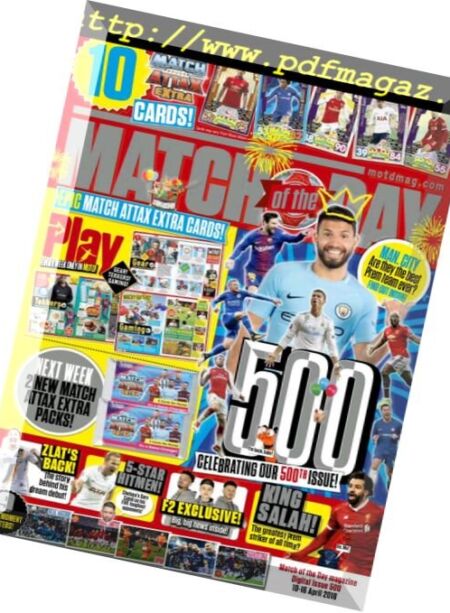 Match of the Day – 10 April 2018 Cover