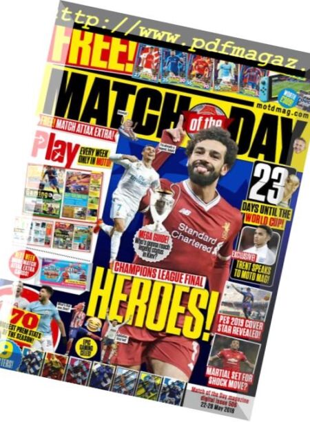 Match of the Day – 22 May 2018 Cover