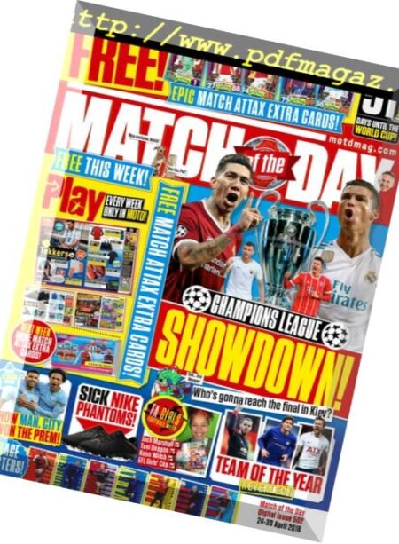 Match of the Day – 24 April 2018 Cover
