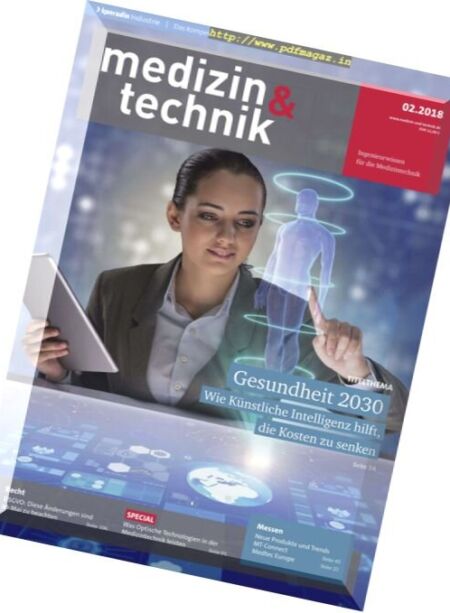 Medizin & Technik – Nr.2, 2018 Cover