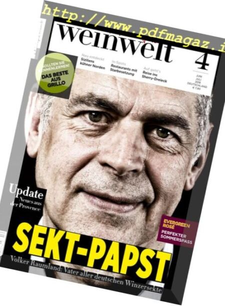 Meiningers Weinwelt – Juni-Juli 2018 Cover