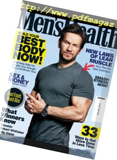 Men’s Health Australia – June 2018 Cover