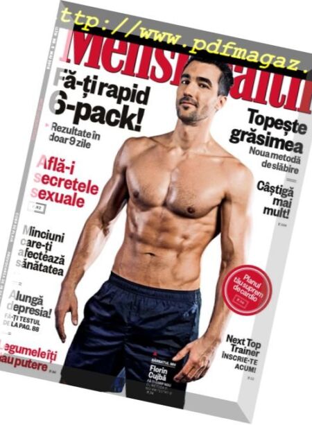 Men’s Health Romania – mai 2018 Cover