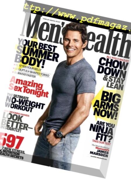 Men’s Health USA – June 2018 Cover