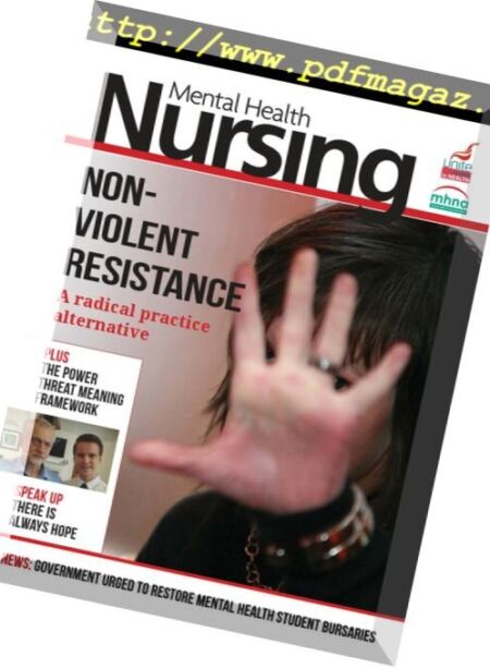 Mental Health Nursing – May 2018 Cover