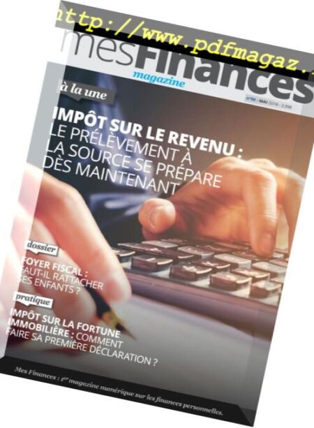 mes Finances – 04 mai 2018 Cover