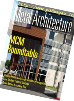 Metal Architecture – August 2015