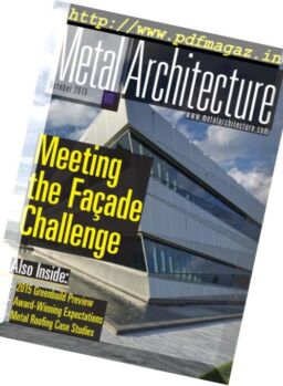 Metal Architecture – October 2015