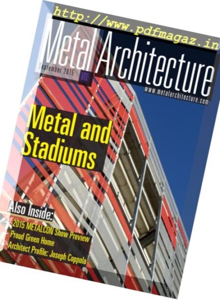 Metal Architecture – September 2015 Cover