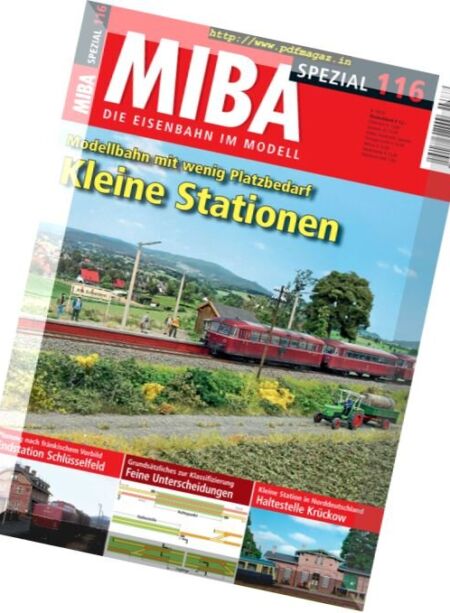 MIBA Spezial – Nr.116, 2018 Cover