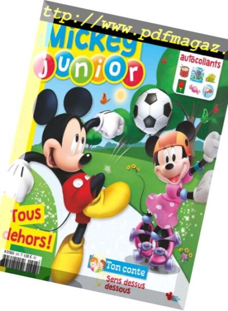 Mickey Junior – juin 2018 Cover