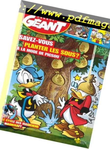 Mickey Parade Geant – mai 2018 Cover