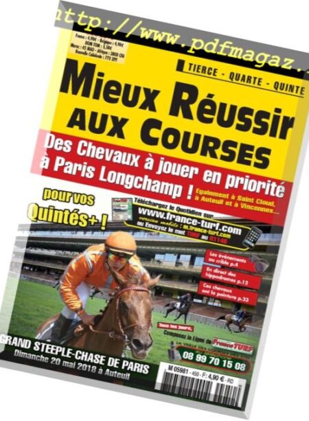Mieux Reussir aux Courses – mai 2018 Cover