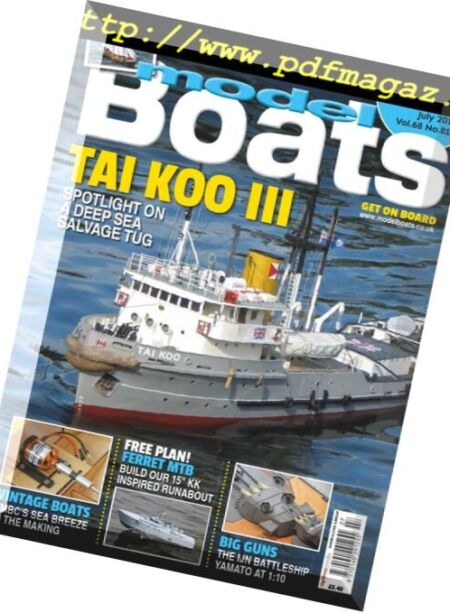 Model Boats – July 2018 Cover