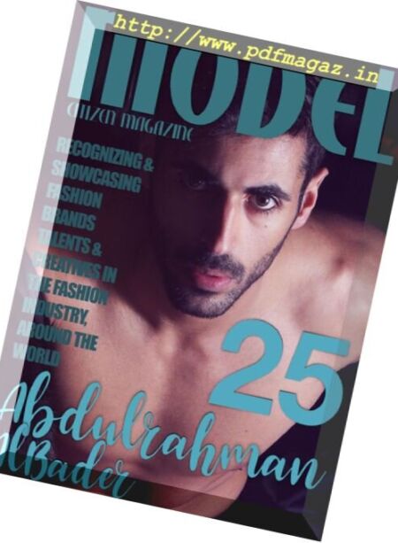 Model Citizen – Issue 25, 2018 Cover