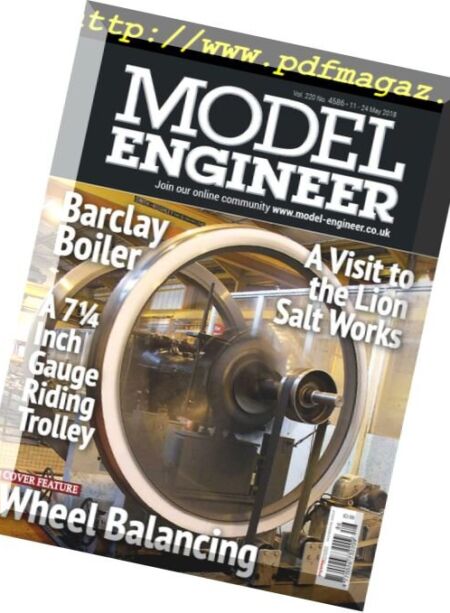 Model Engineer – 10 May 2018 Cover