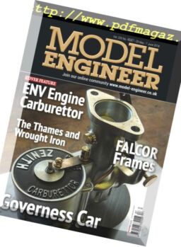 Model Engineer – 24 May 2018
