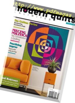 Modern Quilts Unlimited – April 2018