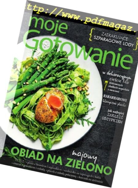Moje Gotowanie – Maj 2018 Cover