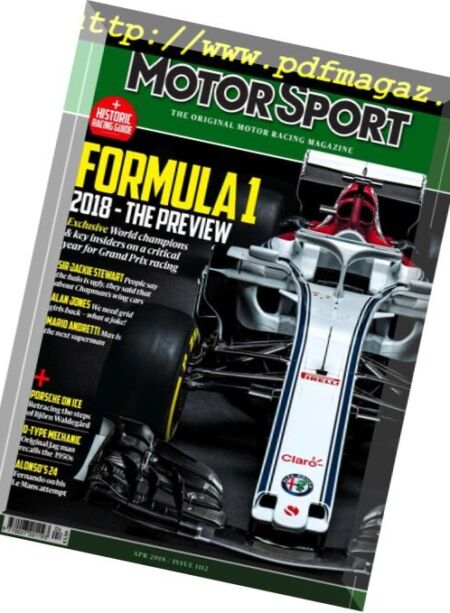Motor Sport – April 2018 Cover