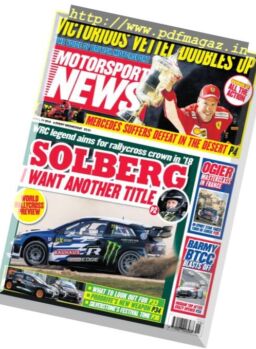 Motorsport News – 11 April 2018