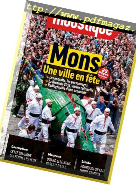 Moustique Magazine – 19 Mai 2018 Cover