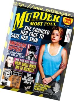 Murder Most Foul – April 2018