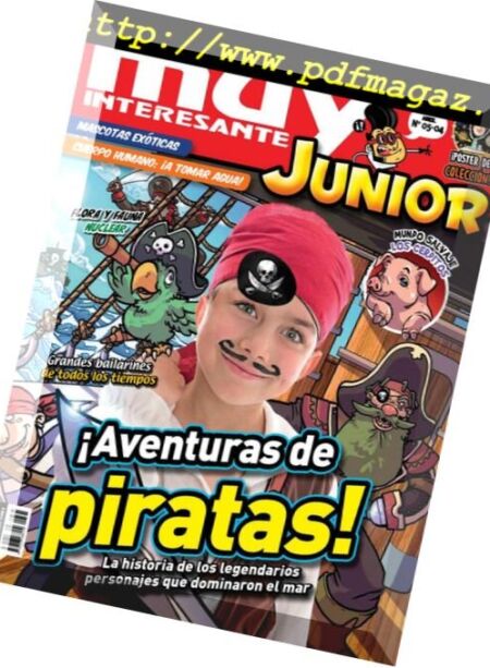 Muy Interesante Junior – abril 2018 Cover