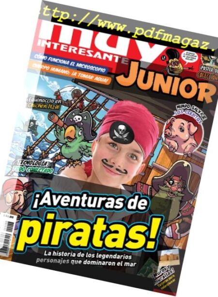 Muy Interesante Junior Mexico – marzo 2018 Cover