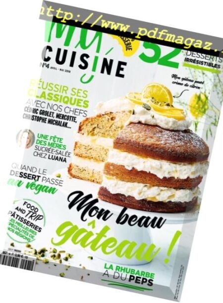 My Cuisine – avril 2018 Cover