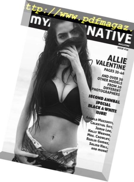 MyAlternative – Issue 25, May 2018 Cover
