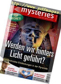 Mysteries Germany – Januar-Februar 2018