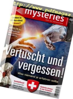 Mysteries Germany – Marz-April 2018